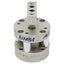 Used Bimba FT-040.375-V FLAT-II Compact Cylinder, ø3/4in Bore, 0.375in Stroke, #10-32