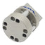 Used Bimba FT-040.375-V FLAT-II Compact Cylinder, ø3/4in Bore, 0.375in Stroke, #10-32