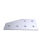 Used Lot of 6 80/20 4320 Angled Flat Plates, 15-Series, 6-Hole, 6in x 3in x 0.250in