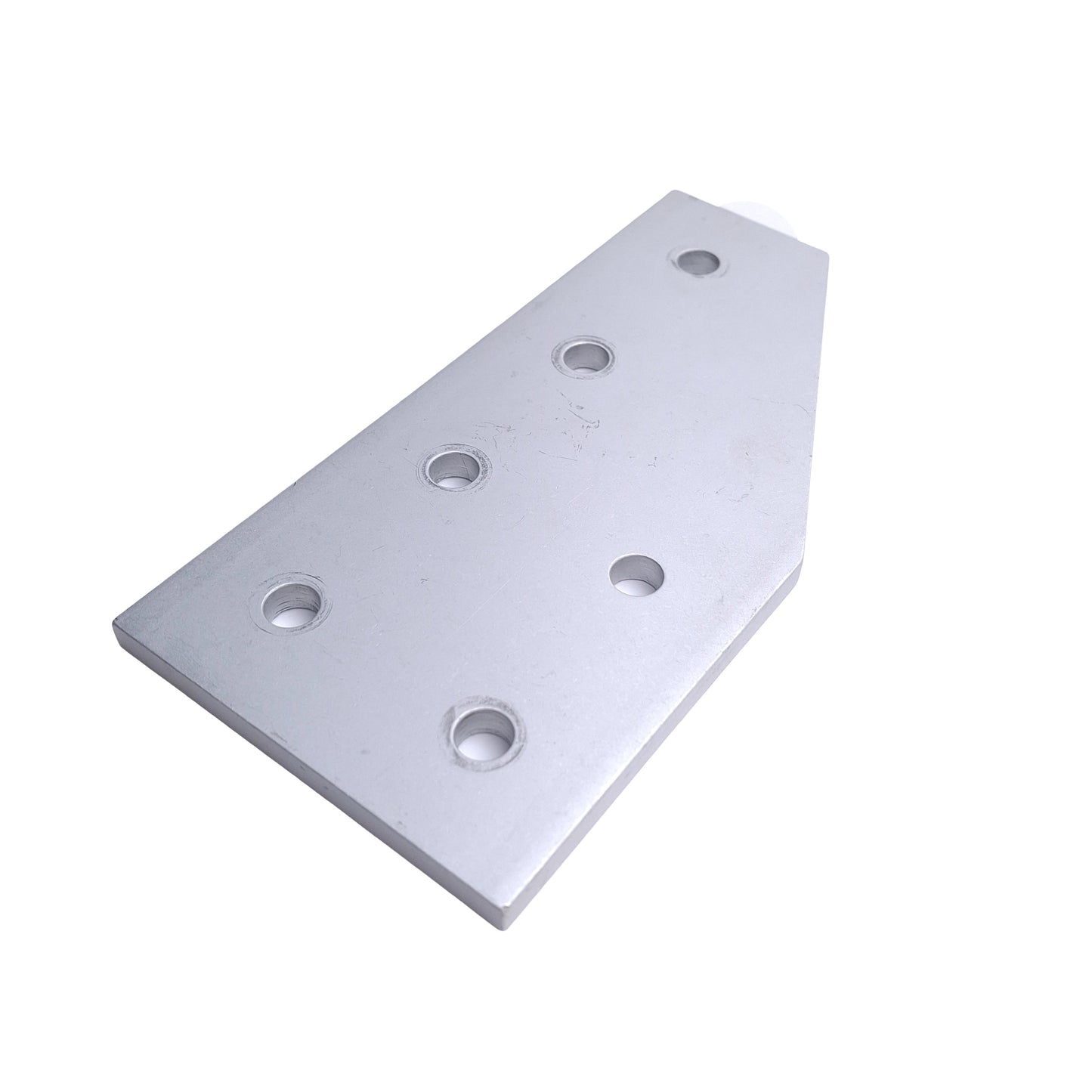 Used Lot of 6 80/20 4320 Angled Flat Plates, 15-Series, 6-Hole, 6in x 3in x 0.250in