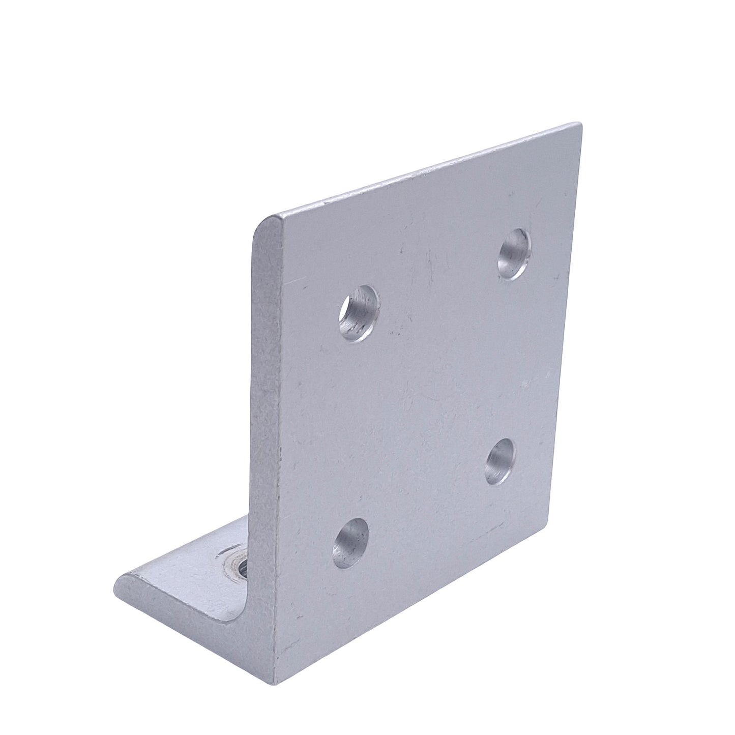 Used Lot of 4 80/20 4375 Wide 2x4 Inside Corner Bracket 3" x 1.5", 15 Series