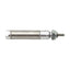 Used Bimba LT-021-D Pneumatic Cylinder, ø9/16in Bore, 1in Stroke, #10-32, 250psi