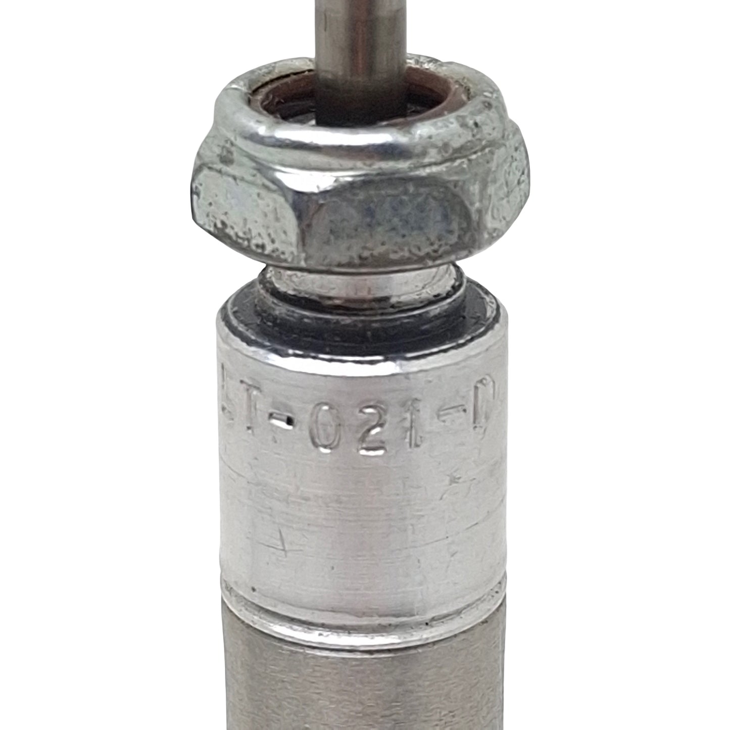 Used Bimba LT-021-D Pneumatic Cylinder, ø9/16in Bore, 1in Stroke, #10-32, 250psi
