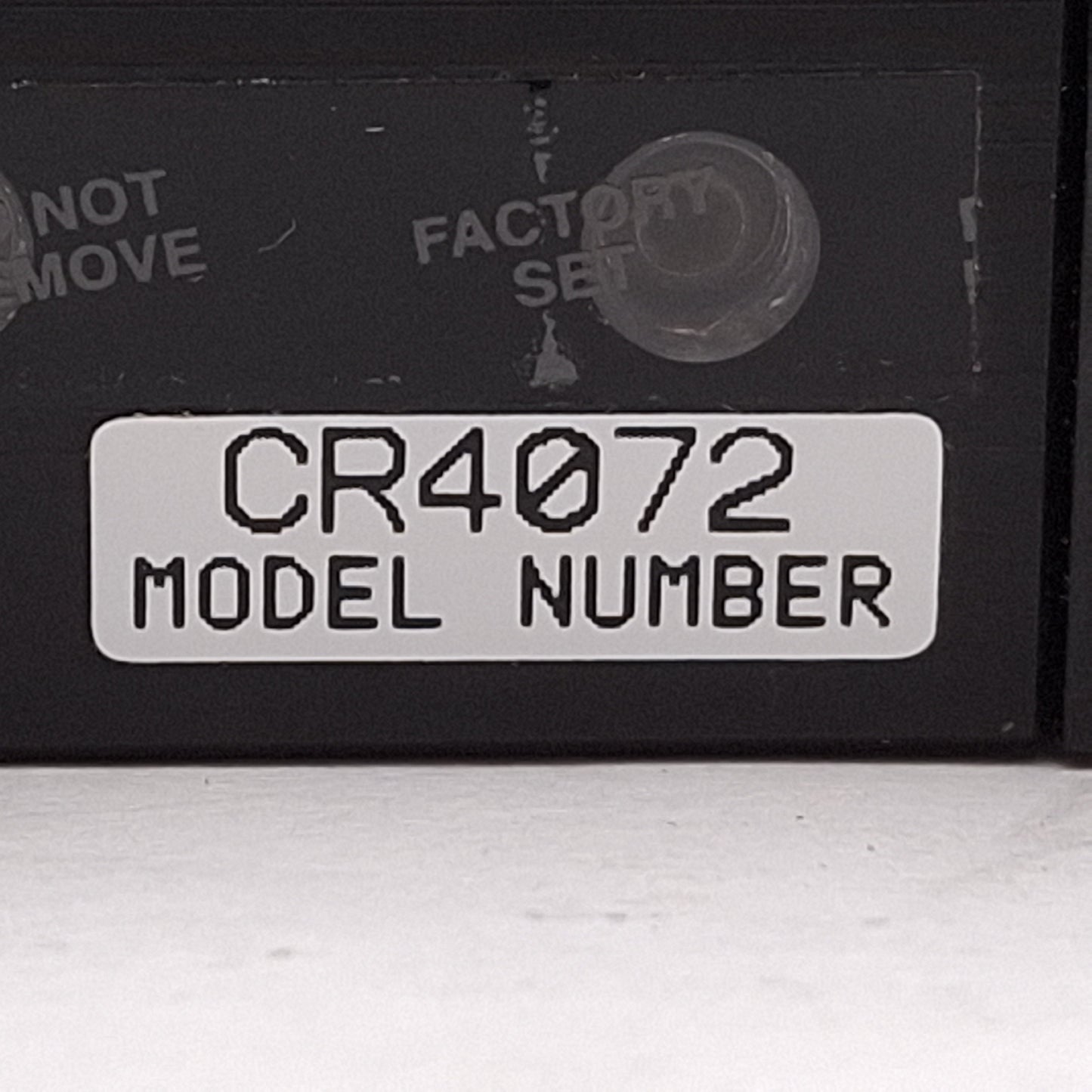 Used Parker CR4072 Cross Roller Linear Stage, 0.5in Travel, 1.75x1.75in, 80lbs Load