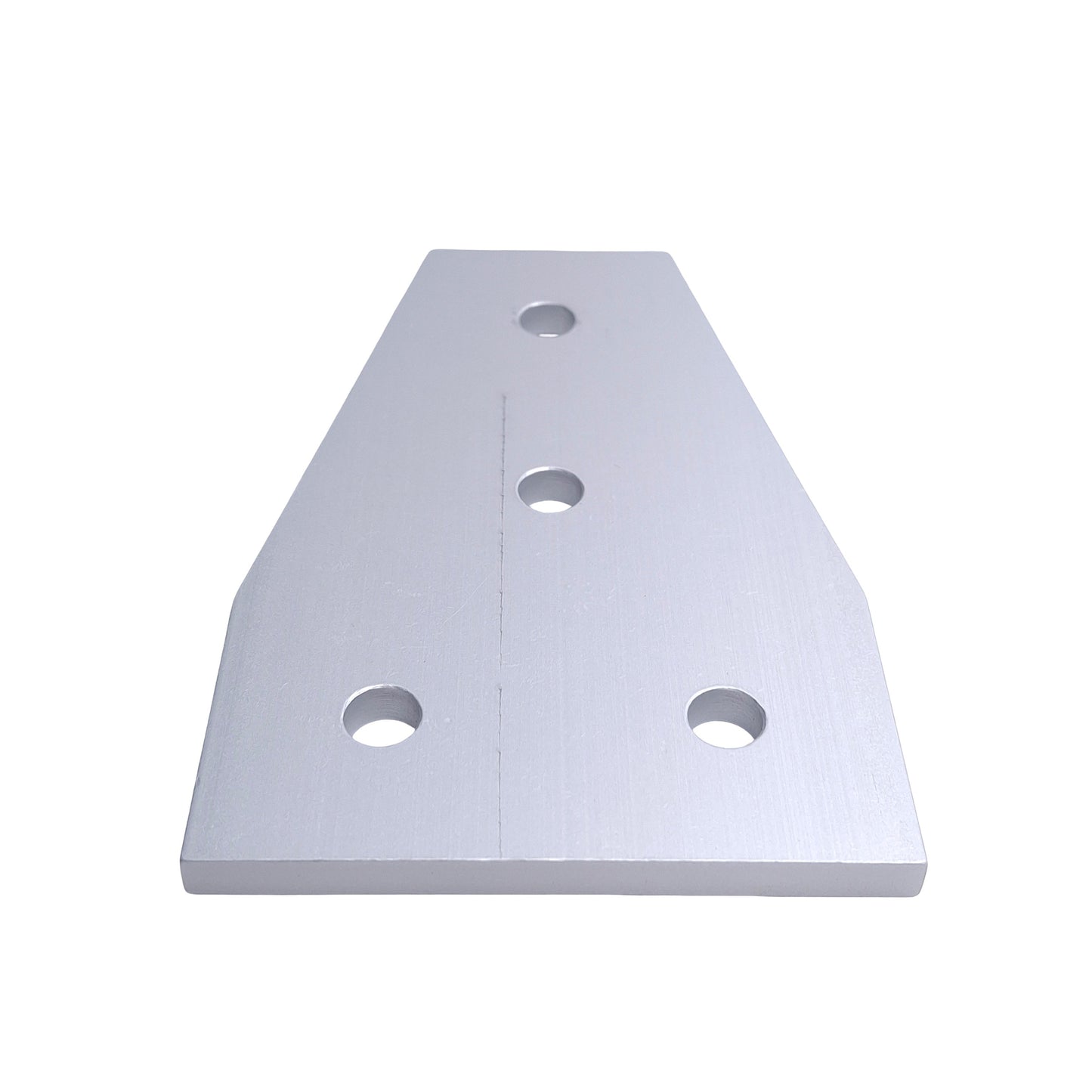 Used Lot of 6 80/20 4341 Tee Flat Plates, 4-Hole 15 Series 4.5in x 3in x 1/4in