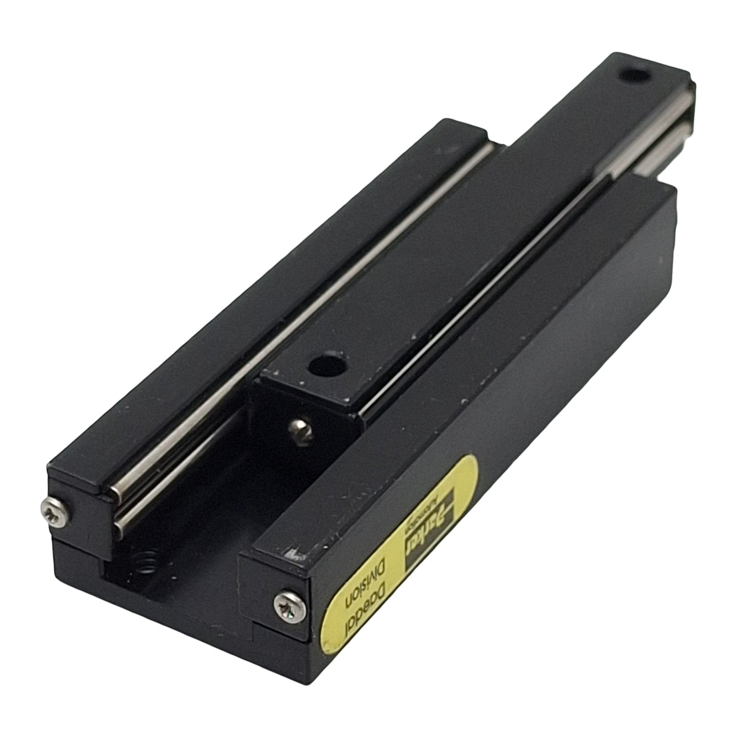 Used Parker 3510-10 Ball Bearing Linear Slide, 1in Travel, 2.68in x 1in, 29lbs, #6-32