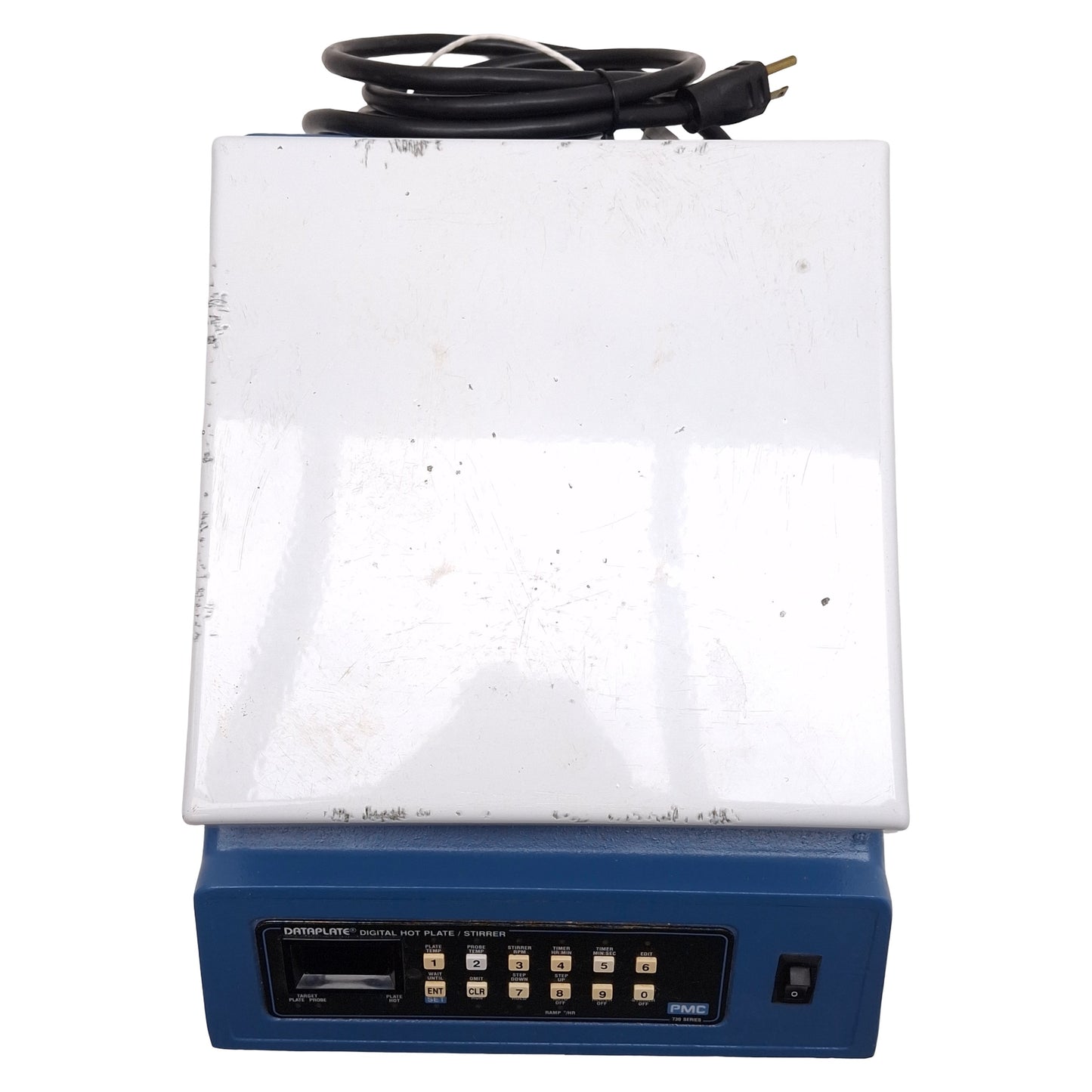 Used DataPlate 735 Digital Hot Plate Stirrer w/ Probe, 5-Zone, 32-698°F 1450W 115VAC