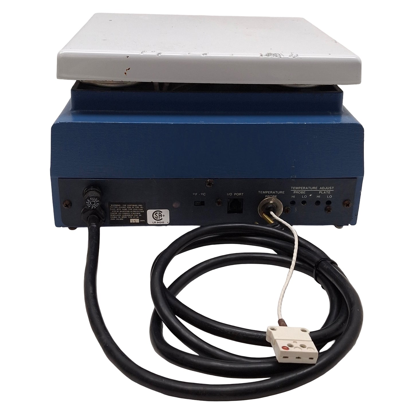 Used DataPlate 735 Digital Hot Plate Stirrer w/ Probe, 5-Zone, 32-698°F 1450W 115VAC