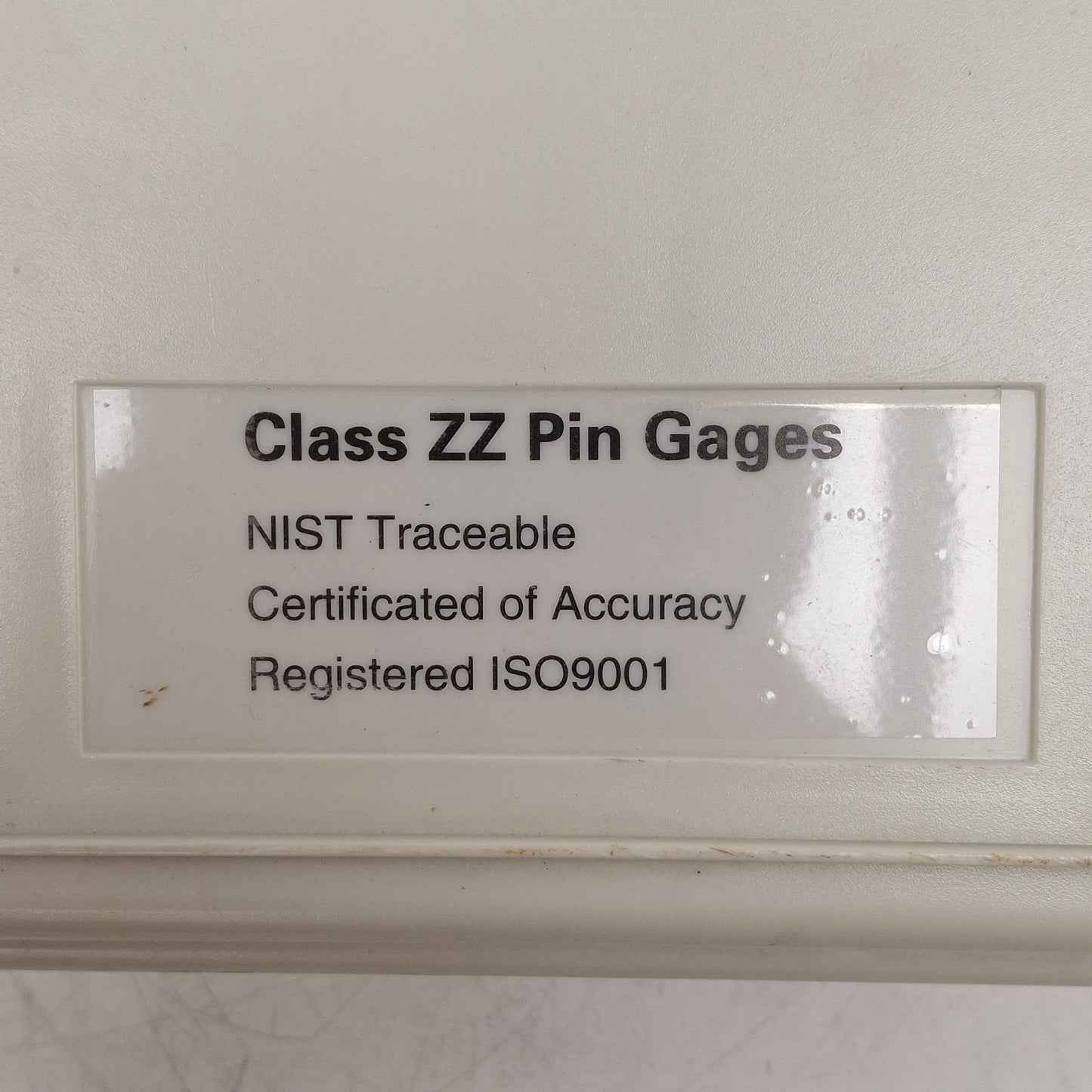Used SPI M3 Minus 125pcs Class ZZ Pin Gages Set, ø0.501-0.625in, +0.0000 to -0.0002in