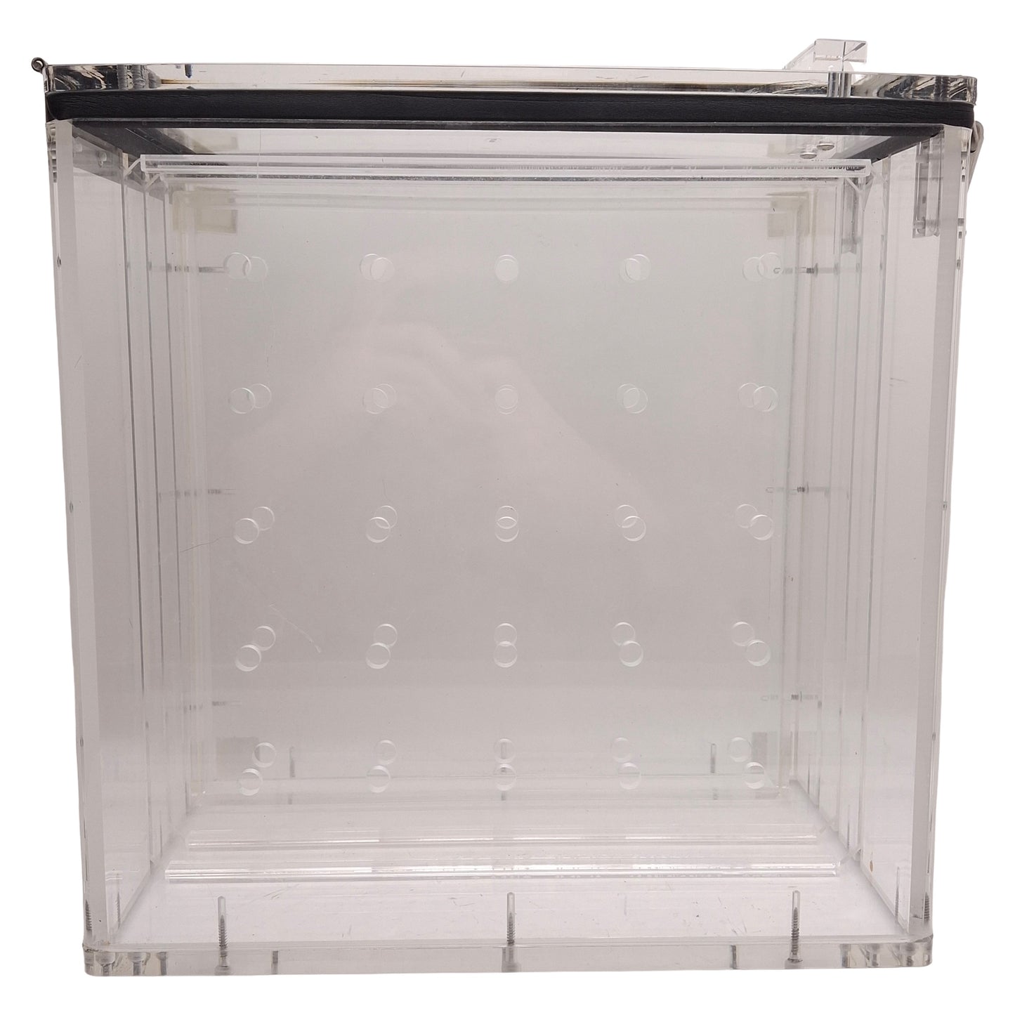 Used Nalgene 5317-0070 Acrylic Desiccator Cabinet, 2-Shelves, 12in x 12in x 7in
