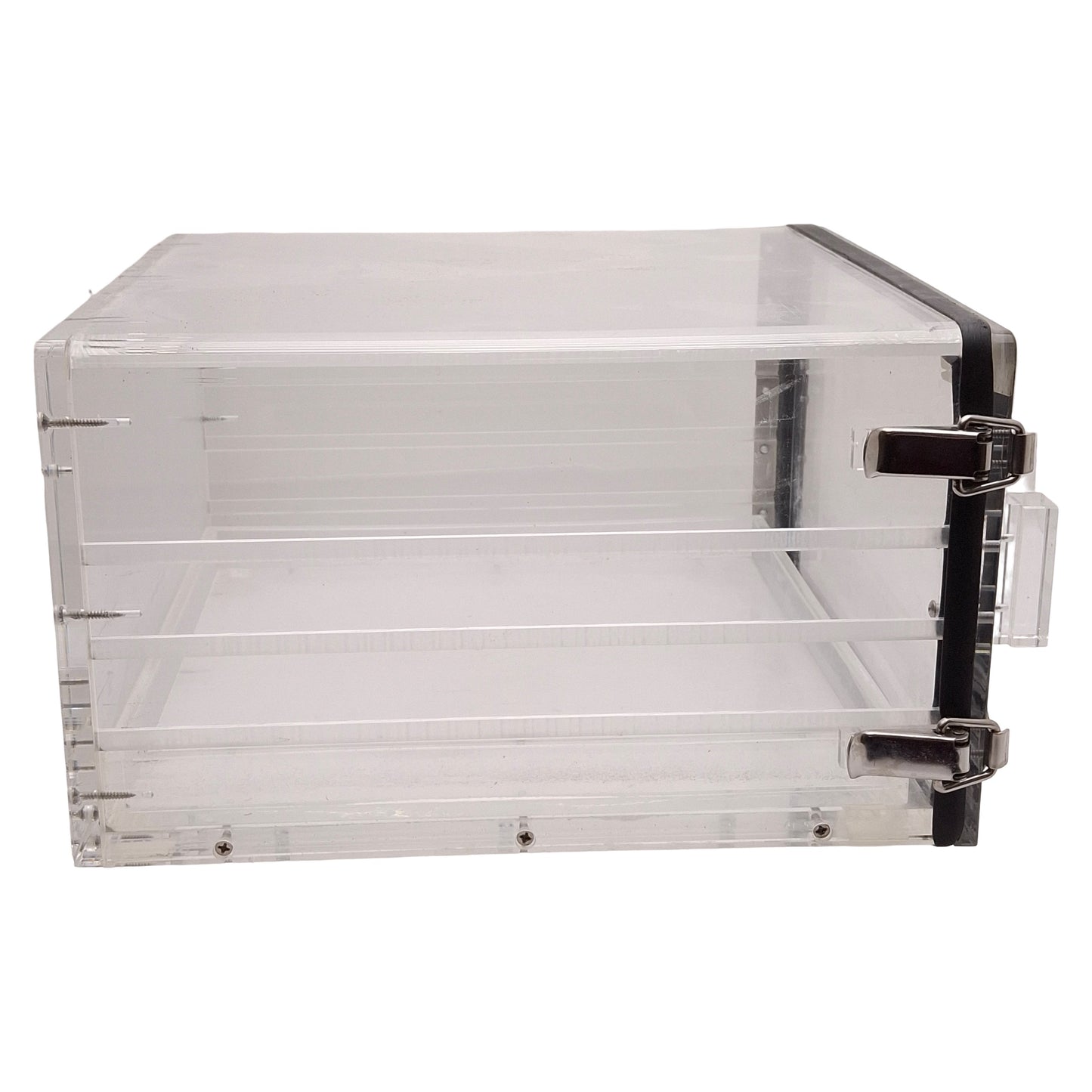 Used Nalgene 5317-0070 Acrylic Desiccator Cabinet, 12in x 12in x 7in *No Shelves*
