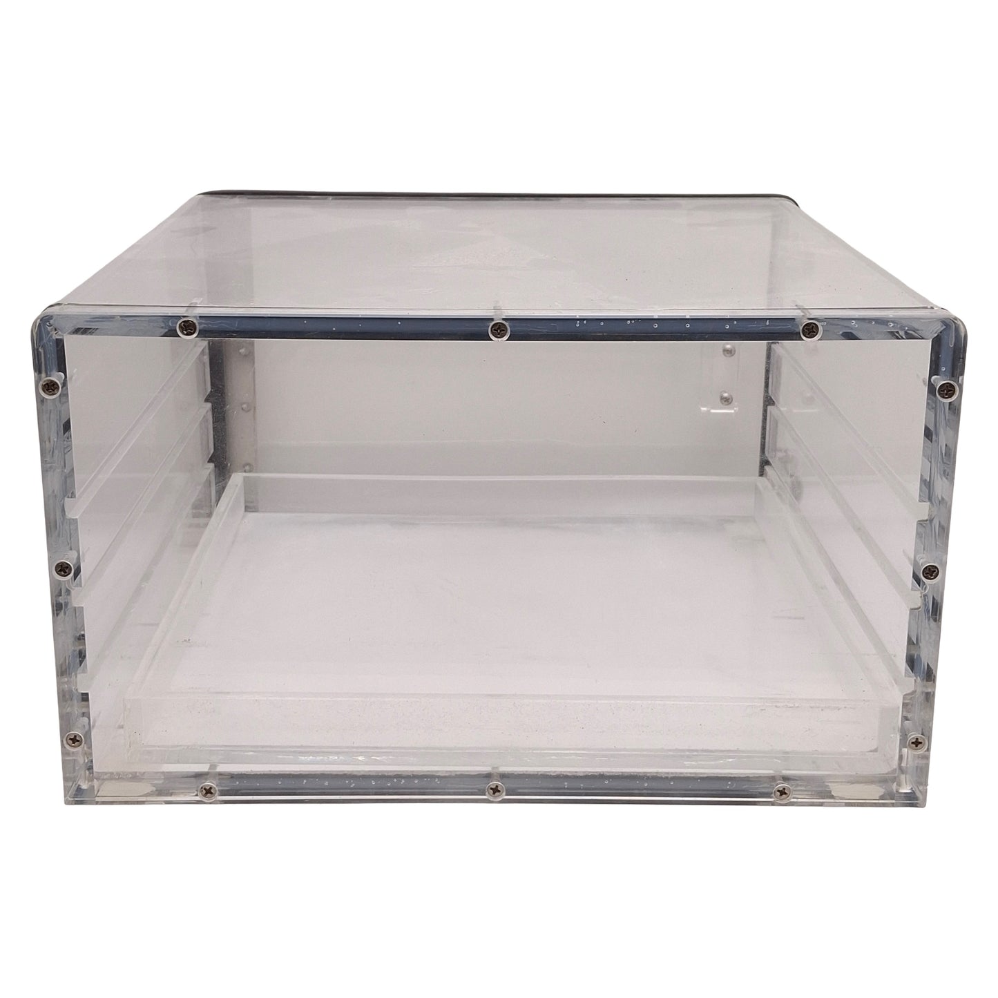 Used Nalgene 5317-0070 Acrylic Desiccator Cabinet, 12in x 12in x 7in *No Shelves*