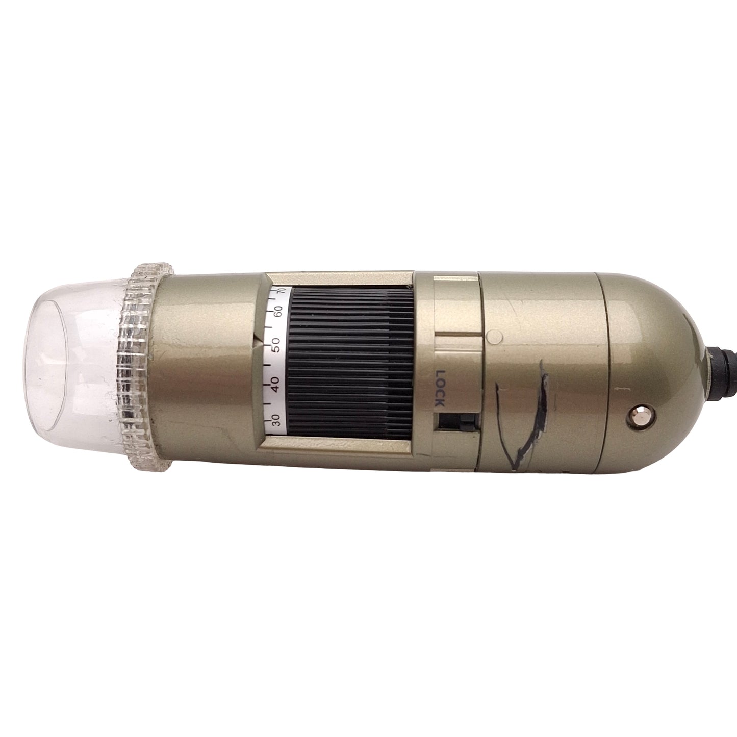 Used Dino-Lite AM-4113ZTL Digital Microscope w/ Stand, 20-90x, 1280x1024, 30fps, USB