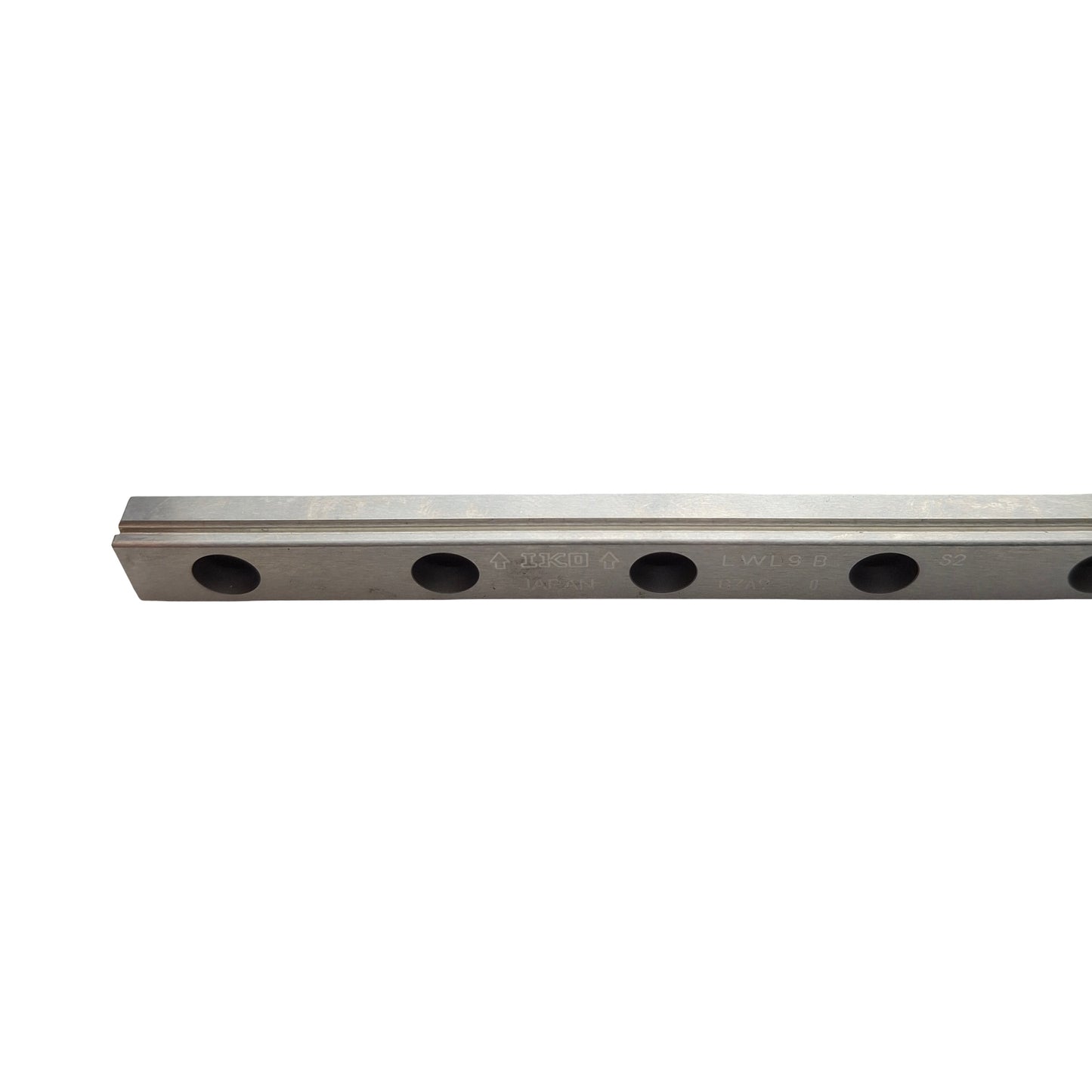New – Open box IKO LWL9R280BPS2 Linear Guide Rail, 9mm W x 10mm H, 280mm L, 20mm Pitch