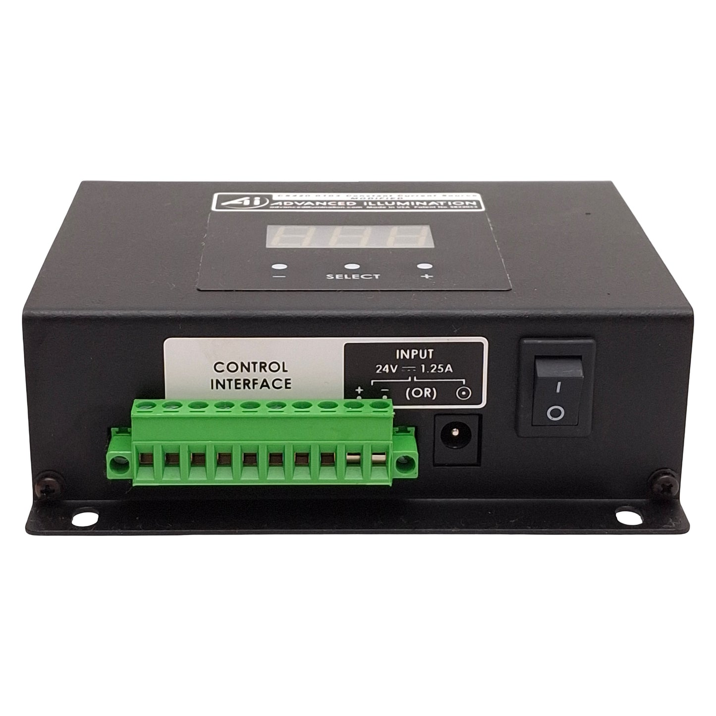 Used Advanced Illumination CS420-0103 Constant Current Source, RS-232, 24VDC 1.25A