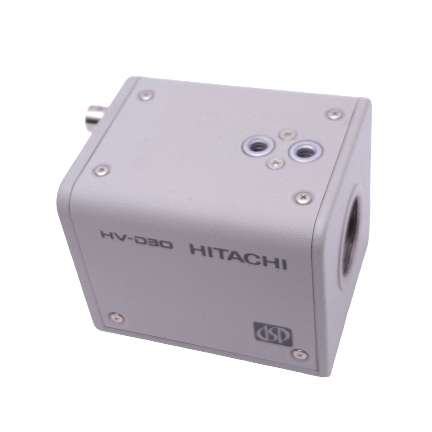 Used Hitachi HV-D30 3CCD Color Camera, 1/3in CCD, 811x508, 800 TV Lines, 12VDC