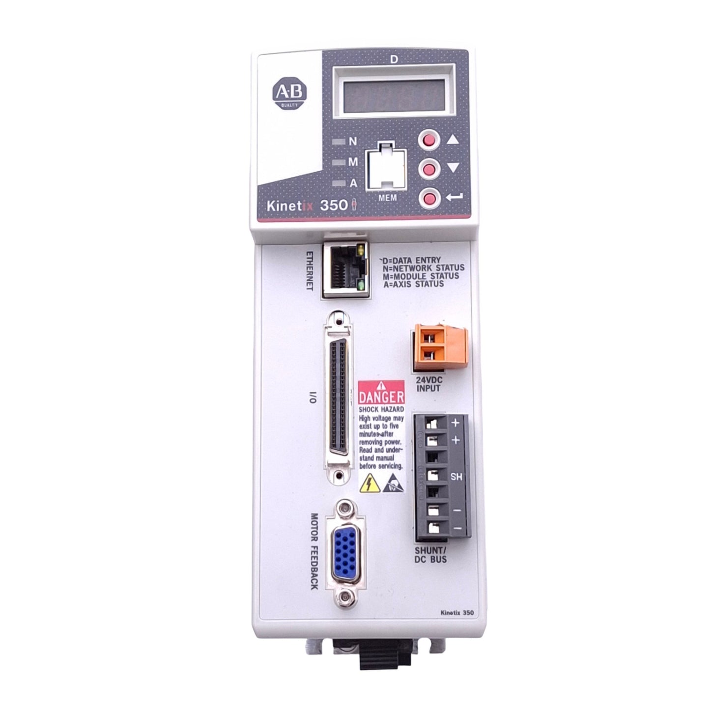 Used Allen Bradley 2097-V33PR3-LM Kinetix 300 Servo Drive, 3ph 0-230VAC 0-400Hz, 1kW