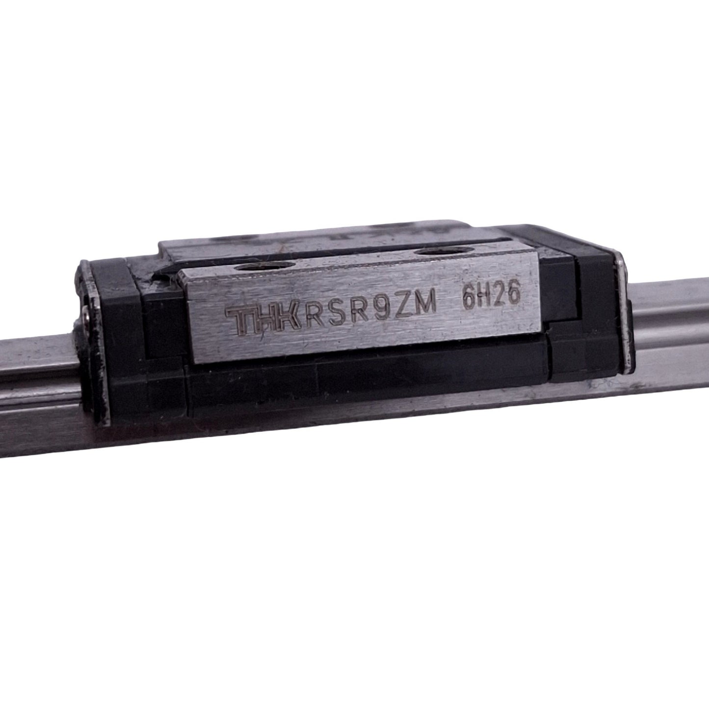 Used THK RSR9ZM (2x) Linear Guide Blocks w/ 9x275mm Rail, 30x20x10mm Block, 2.25kN