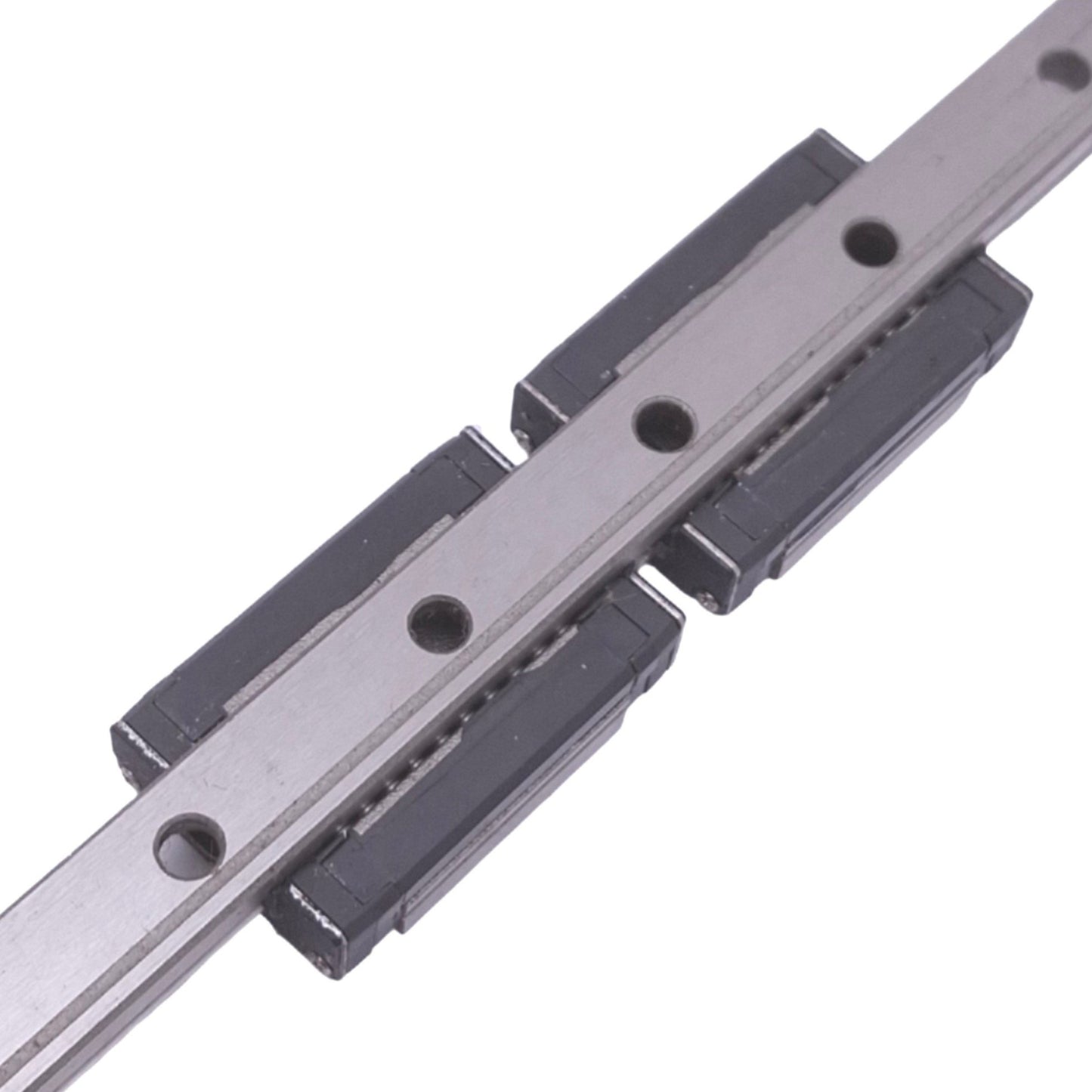 Used THK RSR9ZM (2x) Linear Guide Blocks w/ 9x275mm Rail, 30x20x10mm Block, 2.25kN