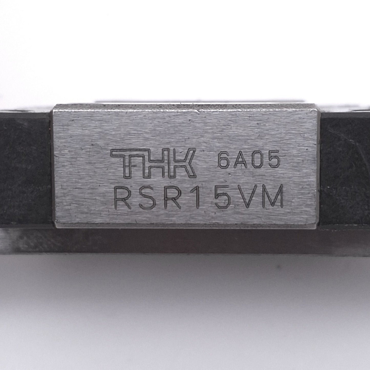 Used THK RSR15VM Linear Guide Block w/ 15x150mm Rail, 40mm Pitch, 6.57kN Max Load