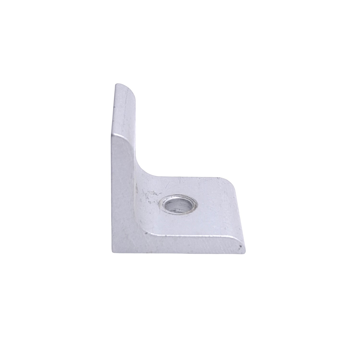 Used Lot of 6 80/20 4302 Aluminum Extrusion Inside Corner Bracket, 2-Hole, 15-Series