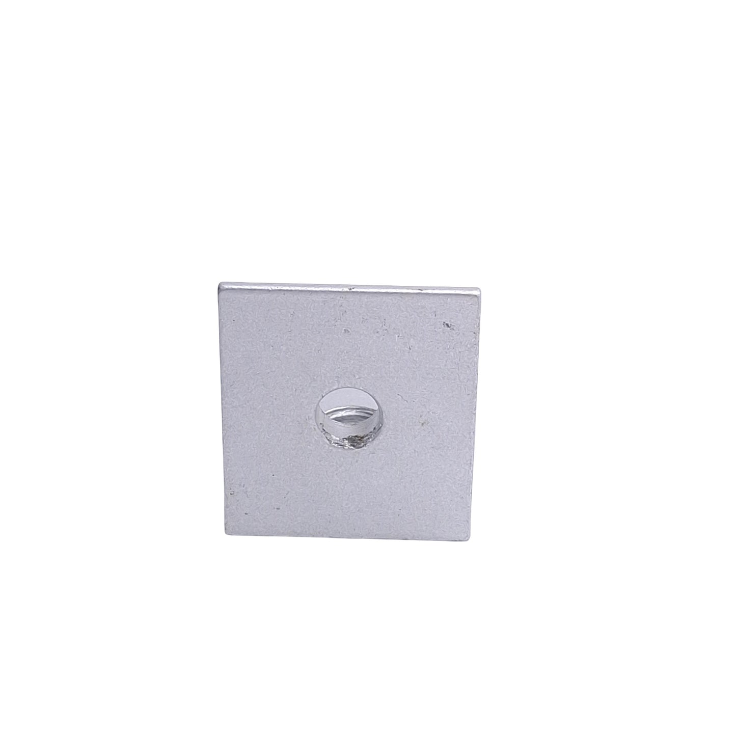 Used Lot of 6 80/20 4302 Aluminum Extrusion Inside Corner Bracket, 2-Hole, 15-Series