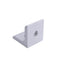Used Lot of 6 80/20 4302 Aluminum Extrusion Inside Corner Bracket, 2-Hole, 15-Series