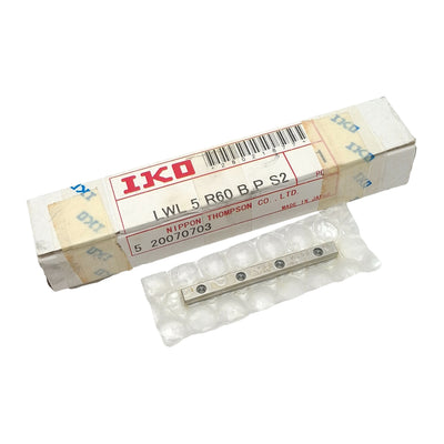 New IKO LWL 5 R60 B P S2 Linear Guide Rail, 5mm W x 6mm H x 60mm L, 15mm Pitch
