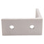Used Lot of 10 80/20 4301 Tall Inside Corner Bracket, 4-Hole, 15-Series, 3x3x1.31in