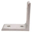 Used Lot of 10 80/20 4301 Tall Inside Corner Bracket, 4-Hole, 15-Series, 3x3x1.31in