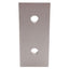 Used Lot of 10 80/20 4301 Tall Inside Corner Bracket, 4-Hole, 15-Series, 3x3x1.31in