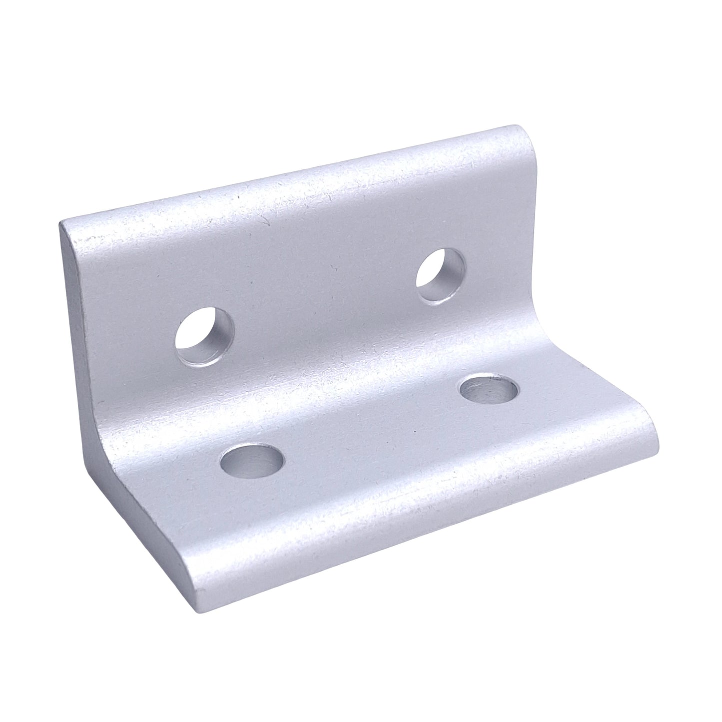 New – Open box Lot of 7 80/20 4303 Aluminum Extrusion Inside 90 Degree Corner Brackets, 4-Hole