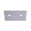 New – Open box Lot of 7 80/20 4303 Aluminum Extrusion Inside 90 Degree Corner Brackets, 4-Hole