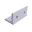 New – Open box Lot of 7 80/20 4303 Aluminum Extrusion Inside 90 Degree Corner Brackets, 4-Hole