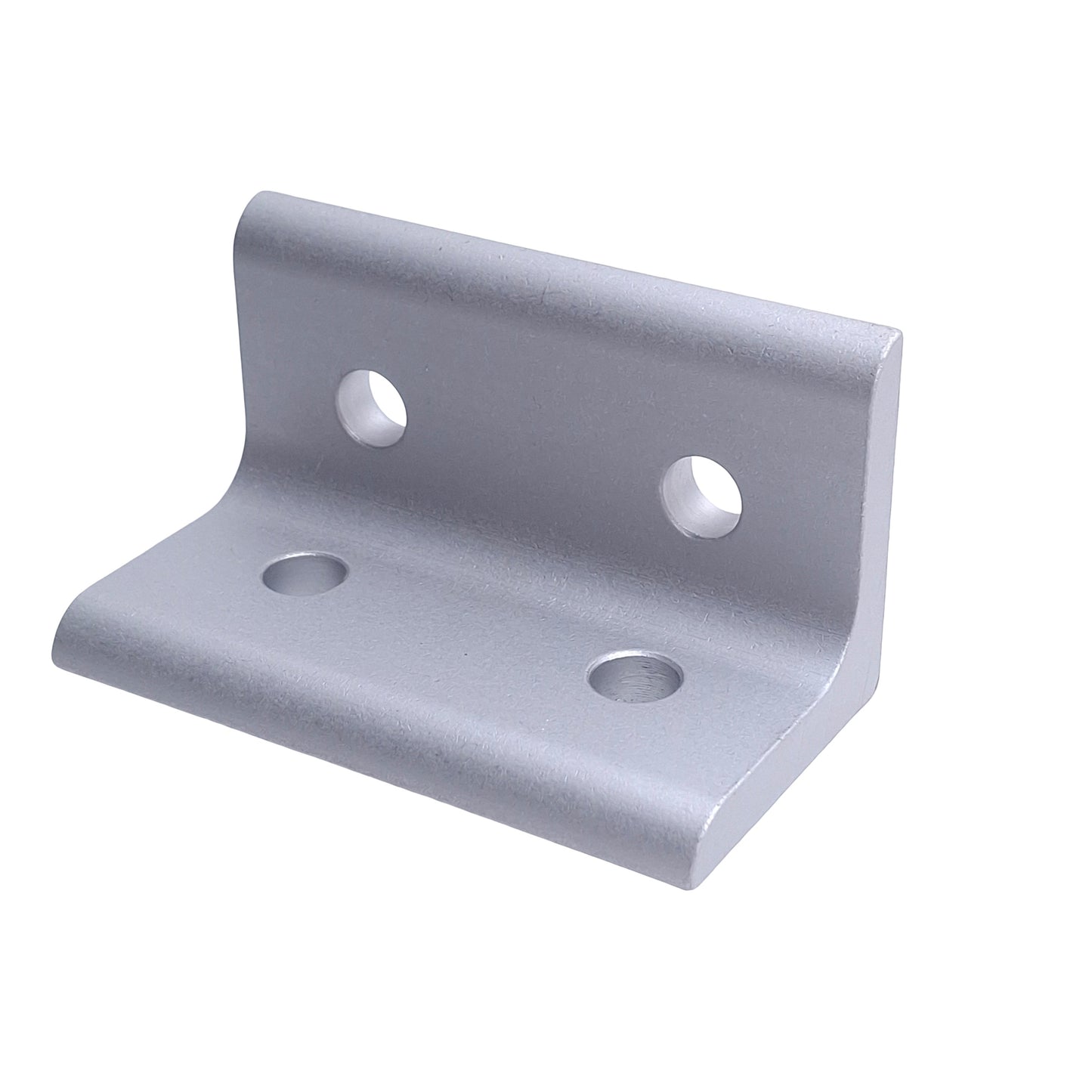New – Open box Lot of 7 80/20 4303 Aluminum Extrusion Inside 90 Degree Corner Brackets, 4-Hole