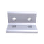 New – Open box Lot of 7 80/20 4303 Aluminum Extrusion Inside 90 Degree Corner Brackets, 4-Hole