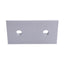 New – Open box Lot of 7 80/20 4303 Aluminum Extrusion Inside 90 Degree Corner Brackets, 4-Hole