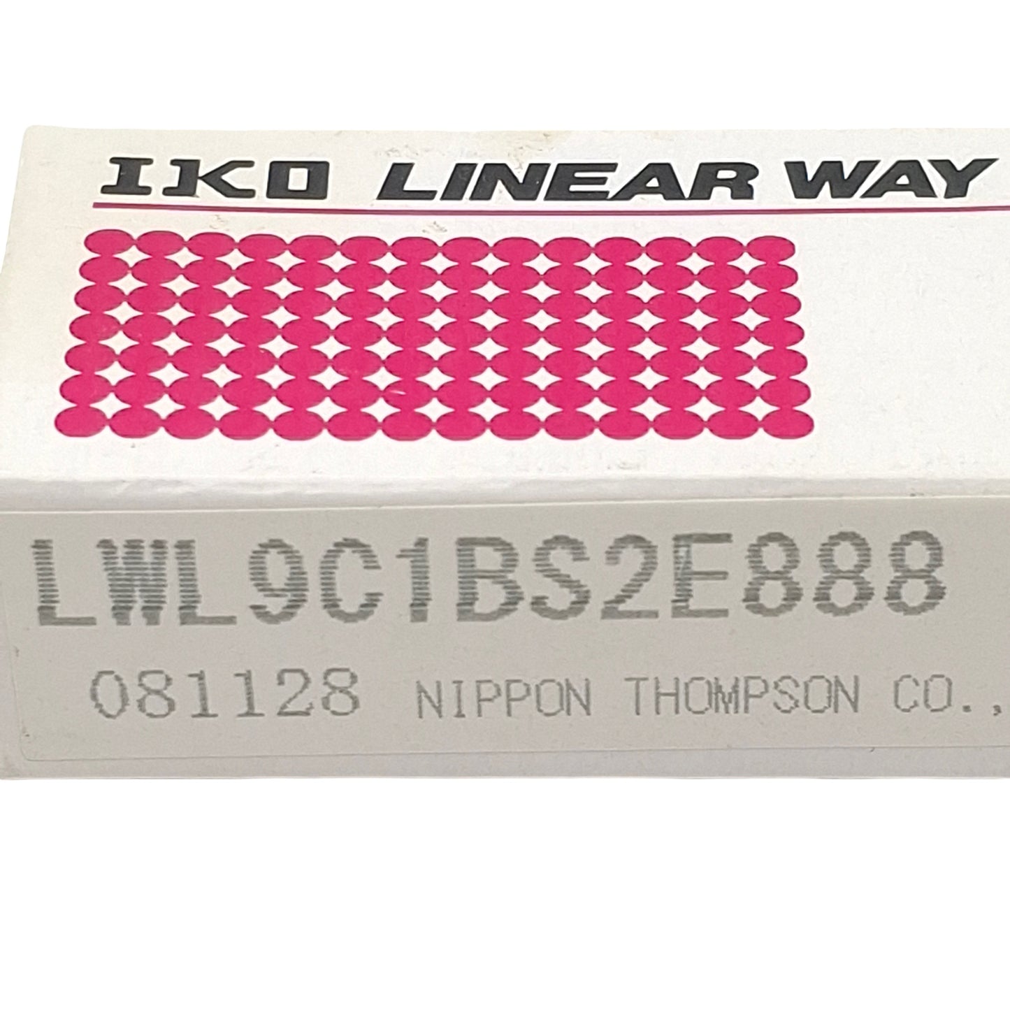 New IKO LWL9C1BS2E888 Linear Slide, 30mm L x 20mm W, M3 Holes, 1810N Load