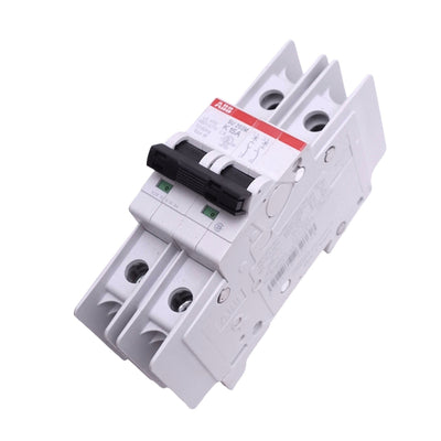 Used ABB SU202M-K15 Circuit Breaker, 2-Pole, 15A, 480Y/277VAC Max, DIN Rail