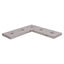 Used Lot of 4 80/20 4481 Aluminum L Flat Plate, 15-Series, 5-Hole, 4.5in x 4.5in