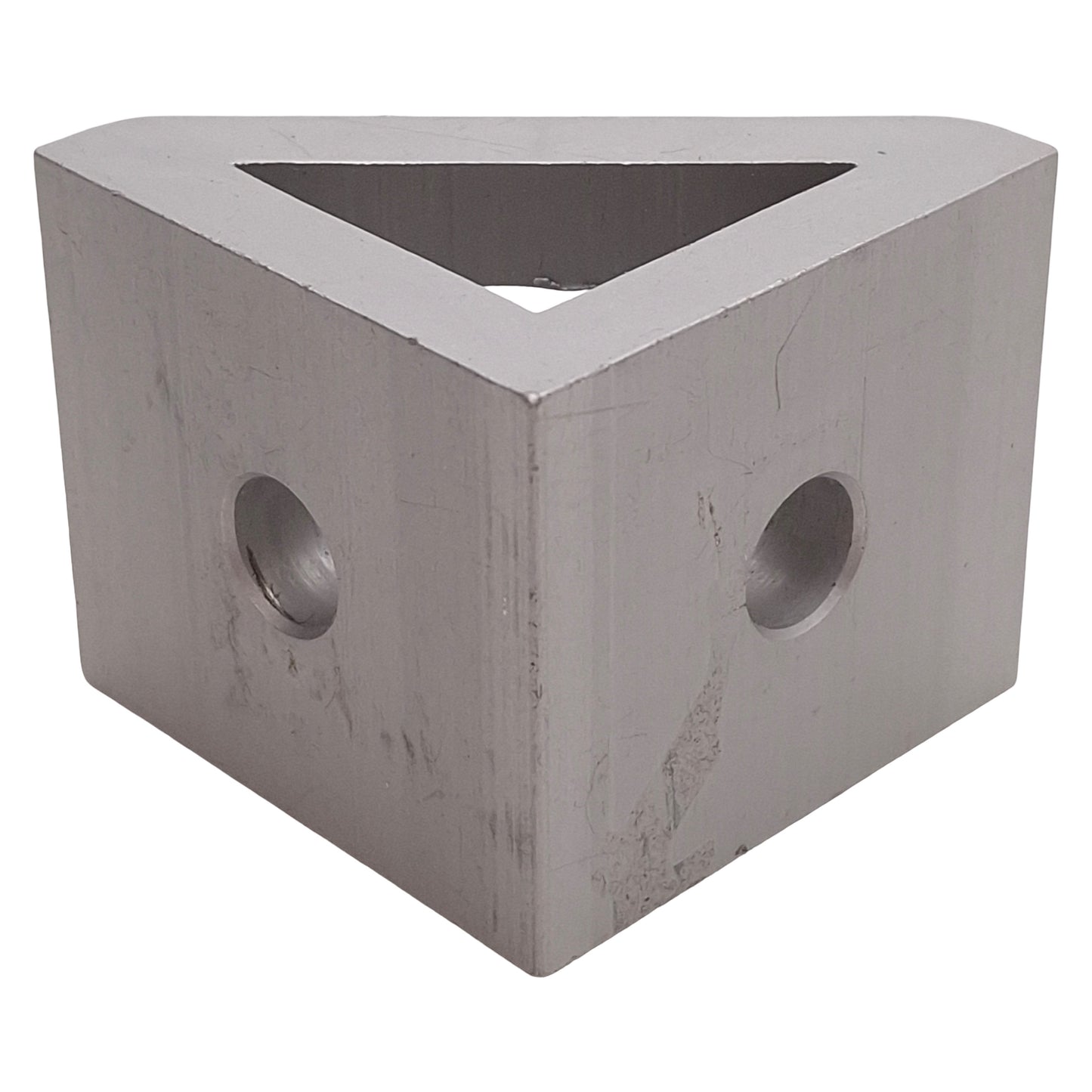 Used Lot of 8 80/20 4332 Gusseted Inside Corner Bracket 15-Series, 1.5 x 1.5 x 1.31in