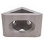 Used Lot of 8 80/20 4332 Gusseted Inside Corner Bracket 15-Series, 1.5 x 1.5 x 1.31in