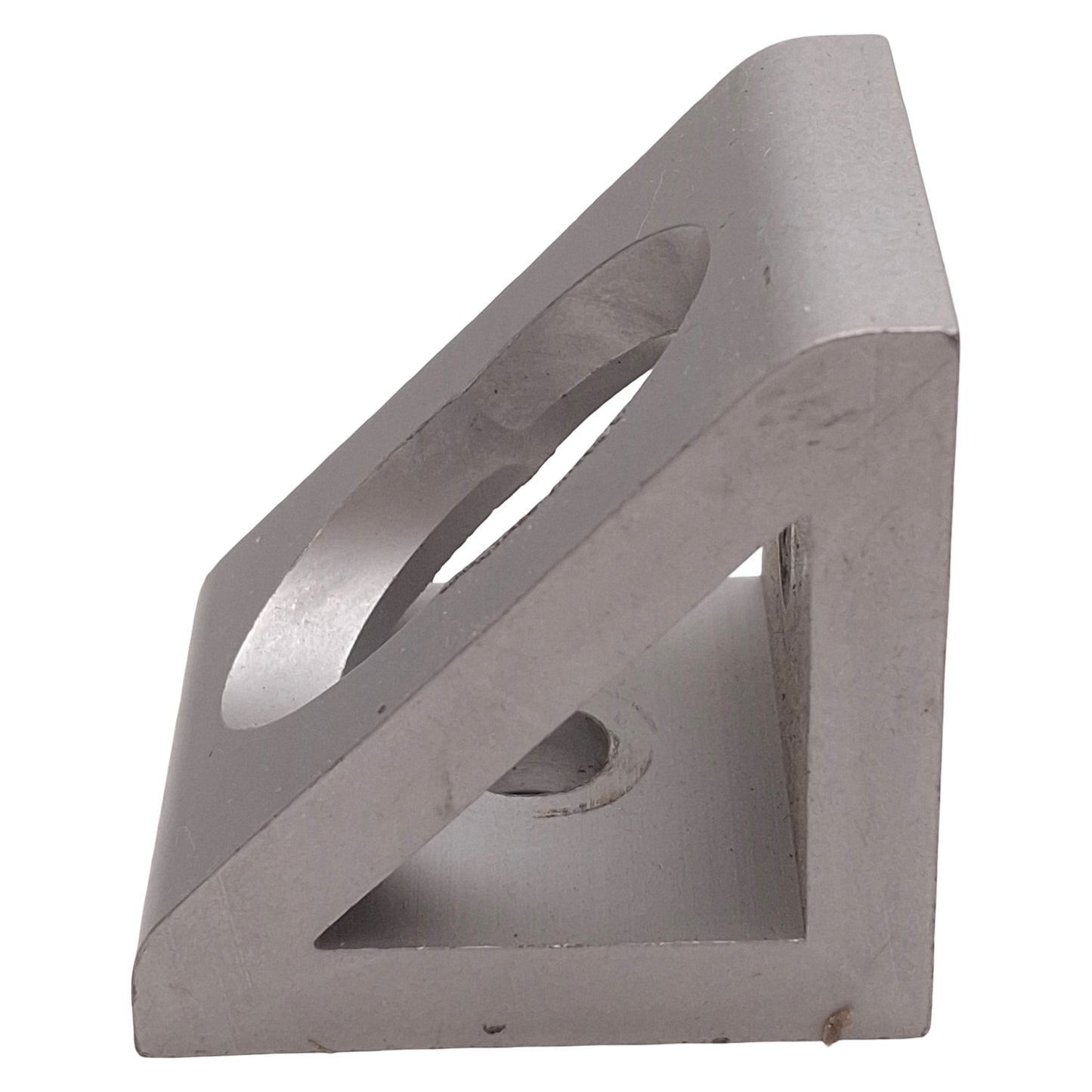 Used Lot of 8 80/20 4332 Gusseted Inside Corner Bracket 15-Series, 1.5 x 1.5 x 1.31in