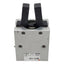 Used SMC MHC2-25D Pneumatic Gripper, ø25mm Bore, 30°~-10° Angle, 1.36Nm, 0.6MPa, M6