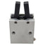 Used SMC MHC2-25D Pneumatic Gripper, ø25mm Bore, 30°~-10° Angle, 1.36Nm, 0.6MPa, M6