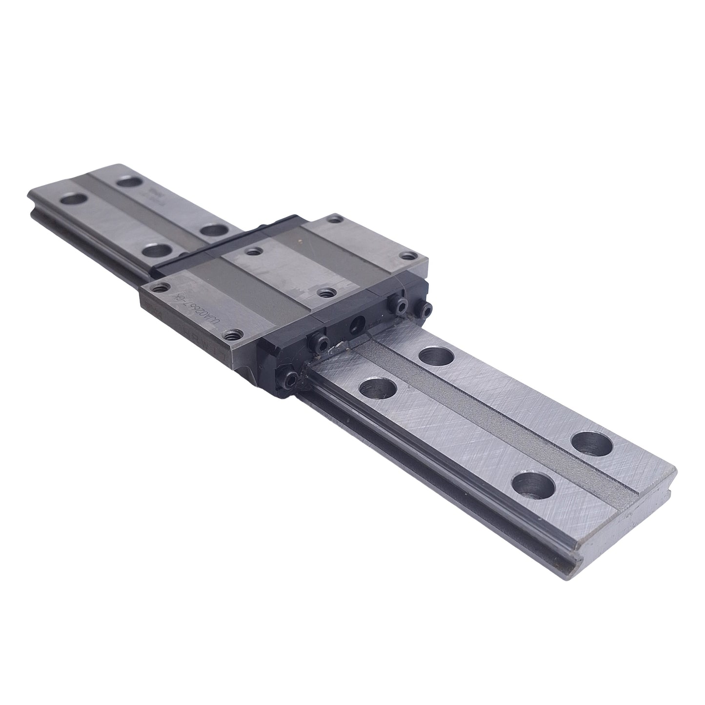 Used THK HRW17 Linear Bearing Block on 189mm Rail, Carriage: 60 x 33.5mm *Incomplete*