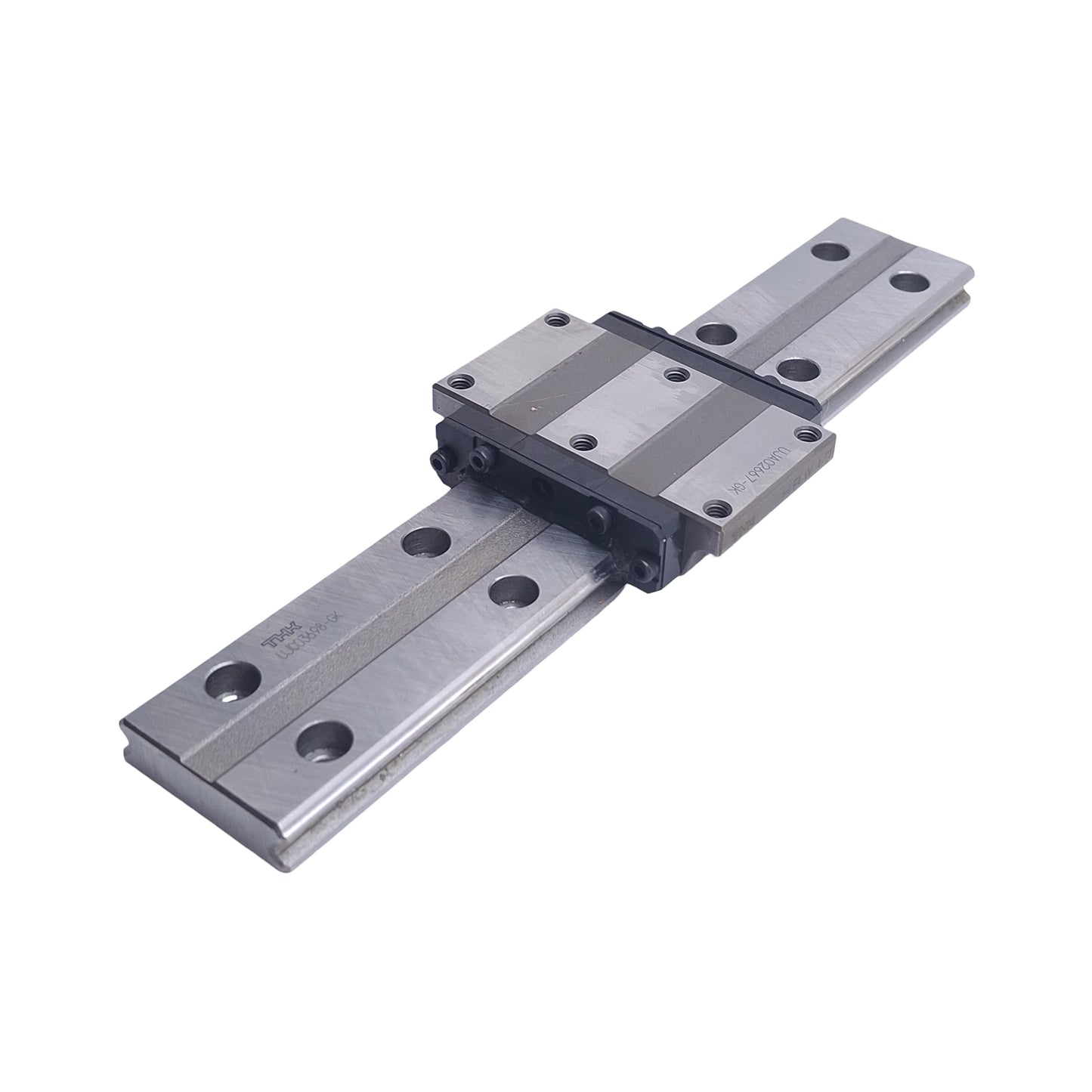 Used THK HRW17 Linear Bearing Block on 189mm Rail, Carriage: 60 x 33.5mm *Incomplete*