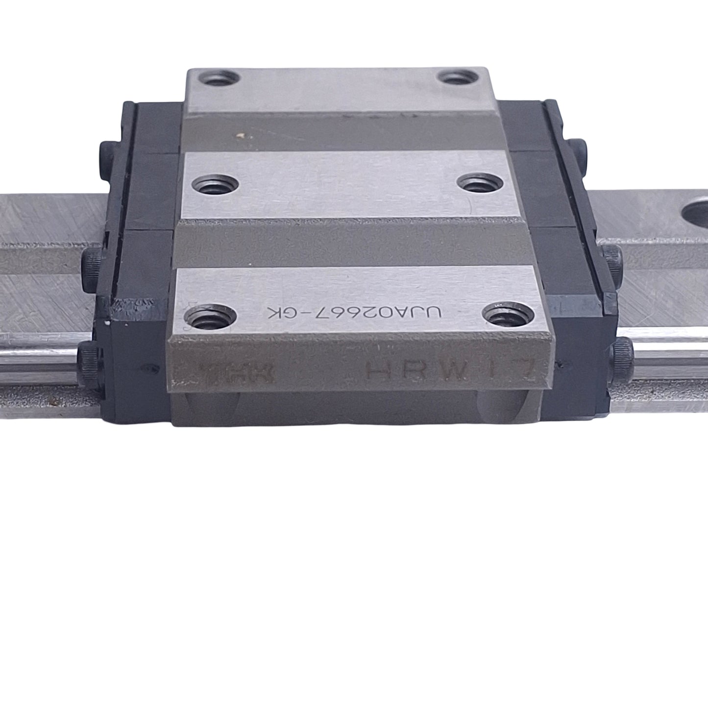Used THK HRW17 Linear Bearing Block on 189mm Rail, Carriage: 60 x 33.5mm *Incomplete*