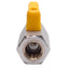 Used Parker MV609-4 Mini Ball Valve, Compact Handle, 450psi, 200°F, 1/4in NPT Female