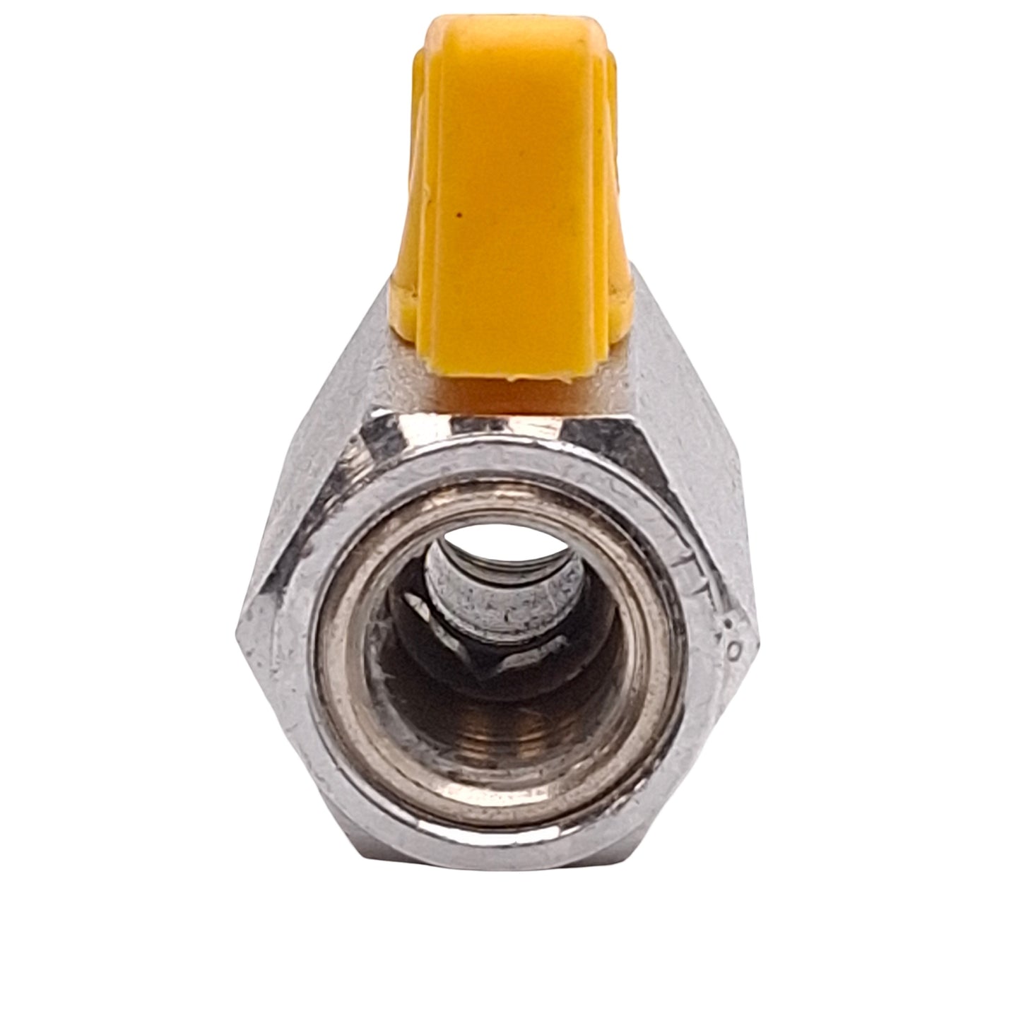 Used Parker MV609-4 Mini Ball Valve, Compact Handle, 450psi, 200°F, 1/4in NPT Female